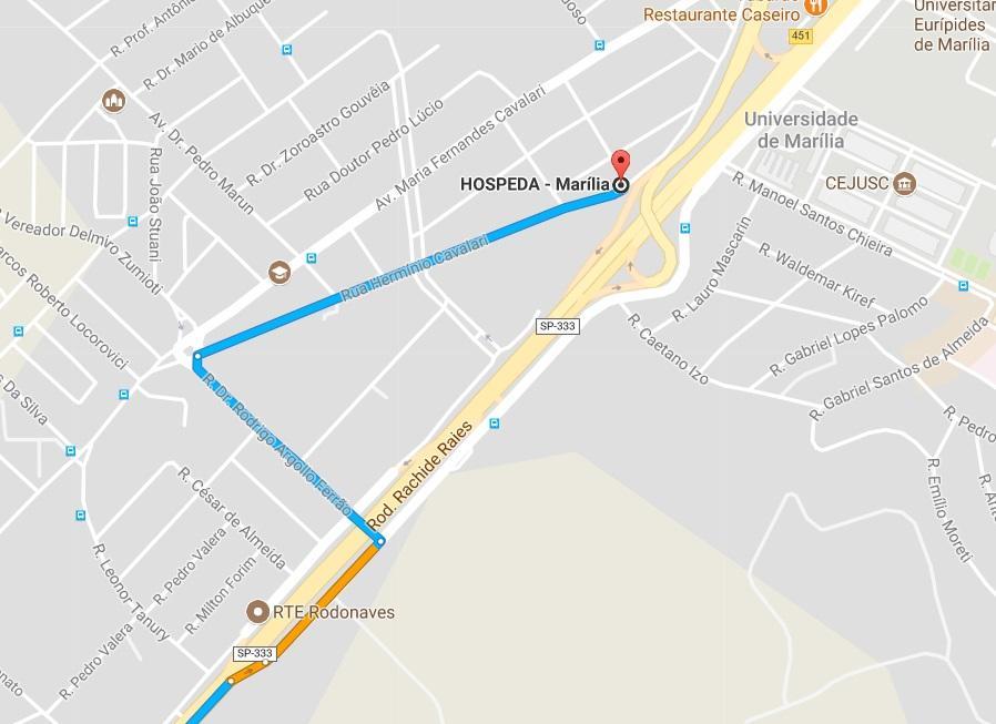 Hotel Hospeda Marília Екстериор снимка